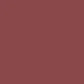 Rosso marsala polypropylene color field, matte finish, uniform earthy red tone with brown undertones, Miniforms material sample.